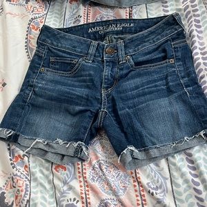 American eagle Jean shorts size 0